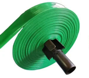Good Quality Small Size 3Bar 1 inch X 19.2m PVC Flexible Layflat Water Discharge Supply Agricultural Irrigation Hose