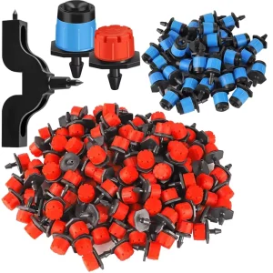 Great Irrigation 8 Hole Adjustable Dripper Anti Clog Drip Irrigation Emitter for Agricultural Farm