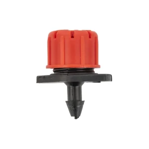 Great Irrigation Adjustable Flow Water saving Drip Irrigation Emitter 8 Hole Red Micro Dripper Easy Installation for Irrigation