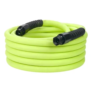 Green High Pressure Explosion Proof Flexible PVC Garden Hose for Car Wash and Gardening 100ft Length