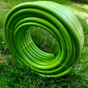 Green PVC Garden Water Hose for Europe & Middle East Anti Aging Anti UV Home Watering Pipe Flexible Irrigation Set