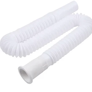 Gurberry.com 70 cm Flexible Drain Hose Expandable Sink Waste Pipe 32mm Corrugated Basin Connector Adjustable