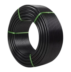 HDPE 6 Meter Custom Length Flexible Poly Hose Agricultural Irrigation Water Pipe Anti-Corrosion Non-Toxic Black 2.0 In. Diameter