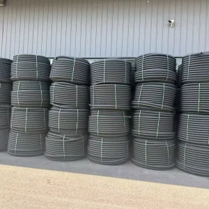 HDPE Carbon Corrugated Pipe Waterproof Threaded Hose Insulated Cable Monitoring Pre Embedded Protective Sleeve Cable Threading