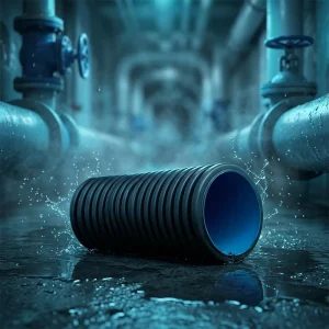 HDPE Double-wall Corrugated Drainage Pipe ASTM ISO Standard for Underground Use