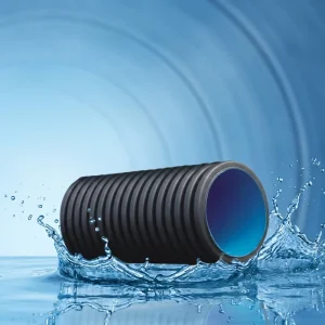 HDPE Double wall Corrugated Pipes for Sewage Transportation in China Customized by Manufacturers