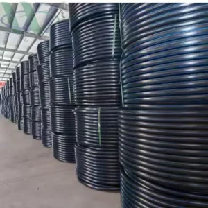 HDPE PE Flexible High Pressure Electrical Conduit Pipe 40mm-63mm Black Hose Cover 200m ISO Standard for Wire Cable