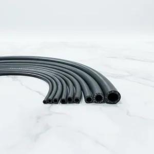 HRS Technology Black Fuel Rubber Hose NBR FKM 40C +150C Cutting Service Vehicles Excavators Engines Multiple Diameters