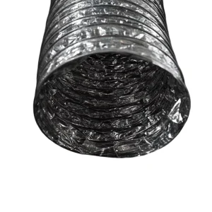 HVAC Double Layer PET Hose Air Vent Pipe Flexible Duct Pipe Ventilation Tube Dryer Duct