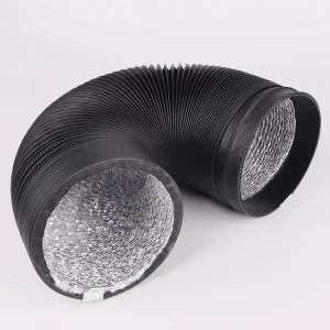 HVAC Heat Resistant Aluminum Air Duct PVC Air Flexible Ventilation Hose Duct