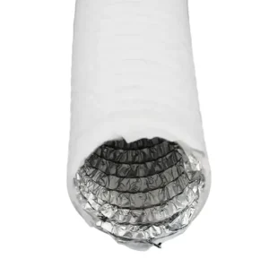 HVAC PVC Aluminum Flexible Hose Ventilation Duct 10m for Hospital Gym School Use