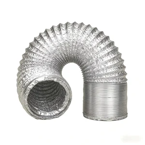 HVAC System Ventilation Flex Air Duct Pipe Heat Resistant Flexible Aluminum Foil Air Duct
