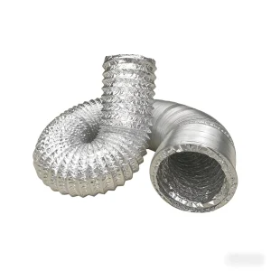 HVACR Aluminum Foil Ventilation and Air Conditioning System with High Temperature Flexible Ventilation Ducts