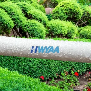 HWYAA Plastic Nano Polymer Seepage Water Permeable Durable Anti Corrosion Soaker Hose Lightweight Easy Arrangement for Garden