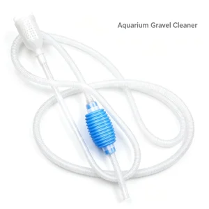 Hand Squeeze Siphon Aquarium Gravel Cleaner With Filter Head Long Hose Fish Tank Water Changer