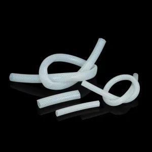 Heat Resistant 1.5 Inch Transparent Braid Extruded Woven Rubber Reinforced Hose Silicone Water Hose
