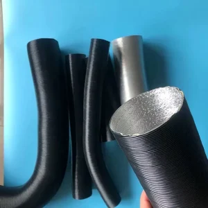 Heat Resistant Flexible Aluminum Foil Duct Hose for Diesel Heater Car Ventilation 25mm 90mm with Custom Service