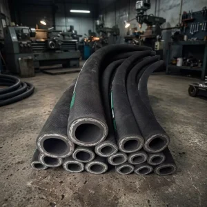 Heat Resistant High Temperature Steel Wire Braided Spiral Nitrile Butadiene Rubber Hose MSHA Certified Bursting Pressure 4x