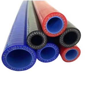 Heat Resistant Silicone Vacuum Tube 1m Customized Straight Rubber Hose Radiator Coolant Pipe with Cutting Service for Automotive