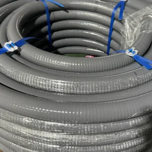 Heavy Duty 2 Inch Grey PVC Spiral Reinforced Suction Hose for Vacuum Water Pump Water Suction Pipe