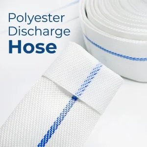 Heavy Duty 2inch Discharge Hose Polyester Braided Flat Hose Reinforced Polyester Hose Agriculture Farm Save Water Hose
