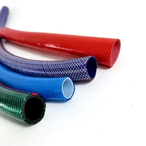 Heavy Duty 50ft PVC Garden Hose Lightweight Durable Heat Resistant High Pressure Kink Free Reel Friendly for Irrigation