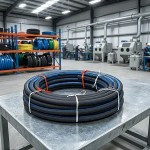 Heavy Duty Abrasive Sandblasting Silicone Hose with SBR for Industrial Surface Preparation