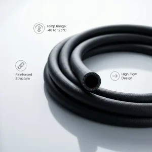 Heavy Duty Air Water Rubber Hose 4:1 Safety Factor Flexible EPDM Pipe for Compressed Air Equipment and Construction