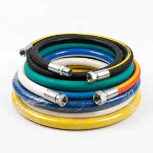 Heavy Duty Air and Water Rubber Hose for Construction and Industrial Applications