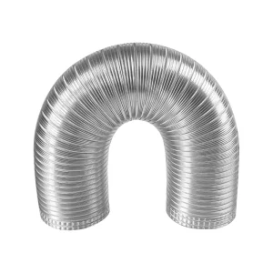 Heavy Duty Aluminum Flexible Duct 6x25ft Semi-rigid Aluminum Dryer Venting Duct