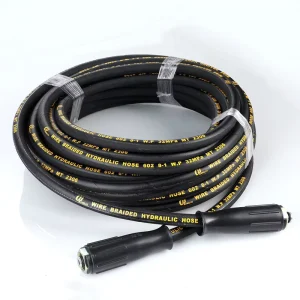 Heavy Duty Anti Burst Steel Wire Reinforced Rubber Hose for Commercial Pressure Washer and Hydraulic Washer Hose
