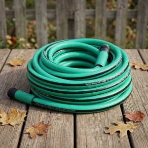 Multi-scene High Pressure PVC Braided Garden Water Hose 50FT Lightweight Pipe for Small Apartment Garden