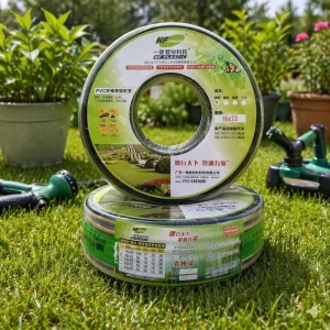 Heavy Duty Anti-Kink Garden Water Hose PVC Tube for Greenhouse Household Cleaning Factory Supply