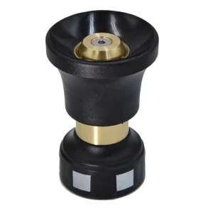 Heavy Duty Brass Garden Hose Nozzle Adjustable Flexible Flow Quick Connect Water Sprayer