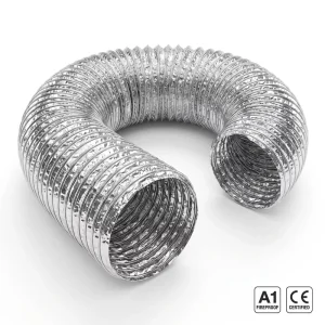 Heavy Duty Double Layer Aluminum Foil Flexible Exhaust Hose Range Hood Duct Dryer Vent Pipe