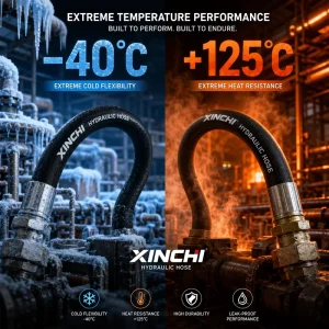 Heavy Duty EN 856 4SH Hydraulic Hose 6000 PSI High Pressure Steel Wire Spiral Reinforced Rubber Pipe for Large Excavators