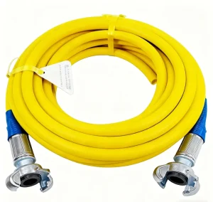 Heavy Duty Flexible Braided Reinforced Composite Air Hose for Air Compressor Jackhammer Air Water Pressure Tools Industrial Bulk