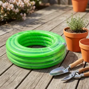 Heavy Duty Flexible PVC Garden Hose Anti Kink Water Hose Pipe for Lawn Irrigation Garden Watering Car Washing Outdoor Use