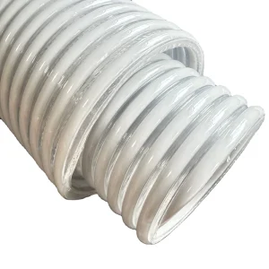 Heavy Duty Grey 6 Inch PVC Suction Hose 150 mm Water Pump Vacuum Suction Hose Pipe for Mining Industry for Sand Oil and Sewage