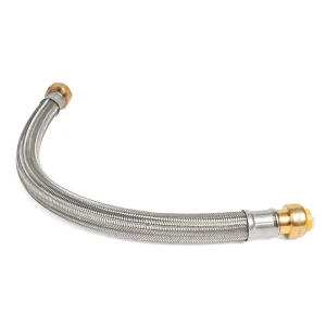 Heavy Duty High Pressure Stainless Steel Braided Flexible Hose Pipe Leak Proof Water Heater Connector Plumbing Fittings