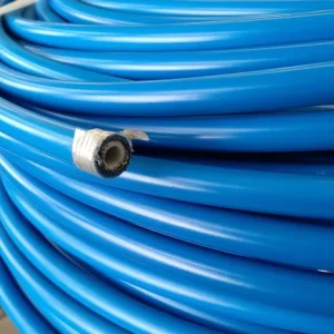 Heavy Duty Hydraulic Hose SAE 100 R2 Flexible Rubber Pipe Assembly With Carbon Steel Crimped Fittings Oil Resistant Custom