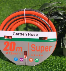 Heavy Duty Industrial Rubber Water Hose Pipe Mangueras De Jardin 50 Ft 5/8 Inch for Garden Watering Irrigation