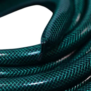Heavy Duty Kink Free Reinforced Garden Hose 100ft Garden Hoses Reel No Kink Flat Fibre Braided Durable Pvc Garden Hose