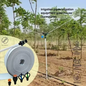 Heavy Duty Laser Perforated PE Drip Hose for Agricultural Crop Irrigation Drip Irrigation Supplies Accessories