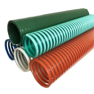 Heavy Duty PVC Flexible Helix Suction Hose Pipe 1-12 Inch Mining Vacuum Water Oil Pump Spa Duct Grit Sewage Cutting Rubber Hoses