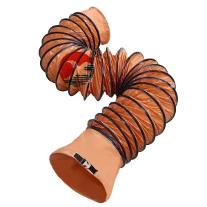 Heavy Duty PVC Flexible Ventilation Duct Flame Retardant Blower Hose for Industrial Tunnel Basement