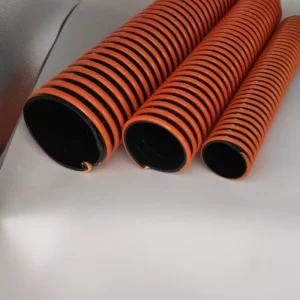 Heavy Duty PVC Sand Suction Hose For Ship Sandblasting Anti UV Abrasion Resistant Dredging & Abrasive Recovery Pipe