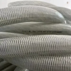Heavy Duty PVC Steel Reinforced Hose Anti Abrasion for Construction Concrete Pump Water Transfer