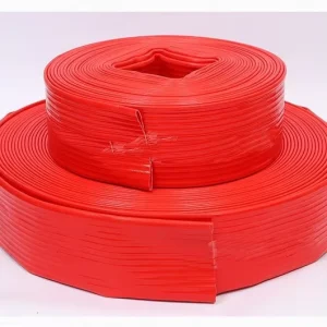 Heavy Duty Plastic PVC Lay-flat Hose High Pressure Anti UV Water Discharge Irrigation Tubing for High Volume Water Delivery