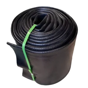 6 20 Inch PVC Water Discharge Hose Lay Flat Water Hose PVC Lay Flat Irrigation Hose Customizable Color Size and Length